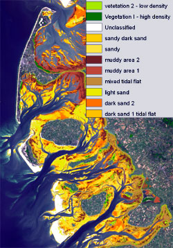 Bodentypenkarte auf Luftbild
